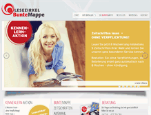 Tablet Screenshot of bunte-mappe.de